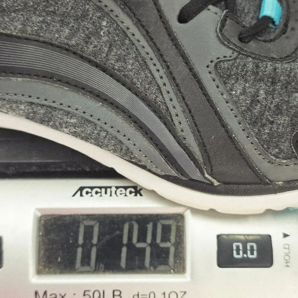 Ryka Aries Womens Running Sneaker Shoe 9.5 M Gray & Teal Leather Memory Foam